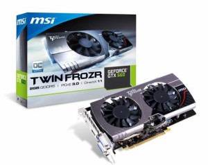 MSI GeForce GTX660 搭載ビデオカード オーバークロックモデル オリジナル (中古品)