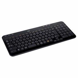 ロジクール ワイヤレスキーボード K360r キーボード ワイヤレス 無線 薄型 (中古品)