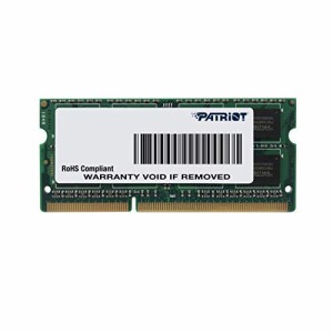Patriot Memory DDR3 1600MHz 4GB PC3-12800 CL11 SODIMM Ultrabook ノート(中古品)