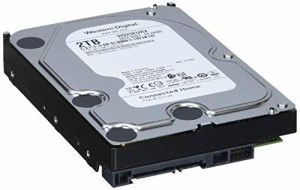 Western Digital HDD 2TB WD AV-GP TV録画 オーディオ/ビデオ 3.5インチ 内(中古品)