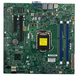 Supermicro マザーボードマイクロATX DDR3 1600 LGA 1150マザーボード-O(中古品)