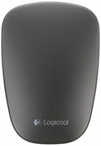 LOGICOOL ロジクール Bluetooth ウルトラスリム タッチマウス ブラック T63(中古品)