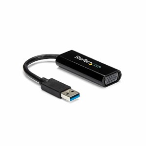 StarTech.com USB 3.0 - VGA ディスプレイアダプタ スリムタイプ USBグラフ(中古品)