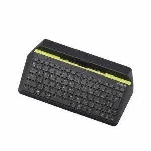 エレコム ワイヤレスキーボード Bluetooth Windows/Androidタブレット対応 (中古品)