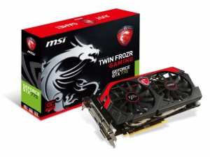 MSI社製 NVIDIA GeForce GTX770搭載ビデオカード(オーバークロックモデル) (中古品)