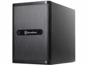 Silver Stone DriveStrage CASE Mini-ITX 黒 SST-DS380B(中古品)