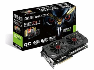 ASUSTek STRIXシリーズ NVIDIA GeForce GTX980搭載ビデオカード オーバーク(中古品)