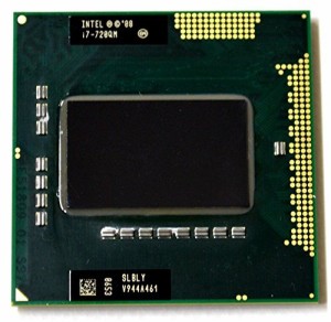 インテル Intel Core i7-720QM モバイル CPU 1.6GHz SLBLY(中古品)