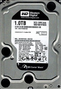 Western Digital wd1001faes-55?W7?a0?1tb DCM : earnhtjaab(中古品)