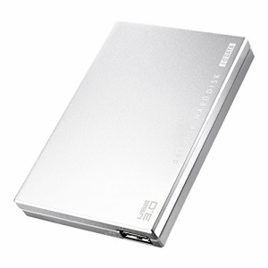 I-O DATA USB3.0/2.0ポータブルHDD 1TB 超高速カクウス シルバー HDPC-UT1.0SE (旧モ (中古品)