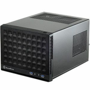 SilverStone SUGOシリーズ Mini-ITX対応キューブ型PCケース メッシュフロン(中古品)