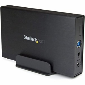 StarTech.com 外付け3.5インチSATA SSD/HDDケース USB 3.1Gen 2(10 Gbps) S(中古品)