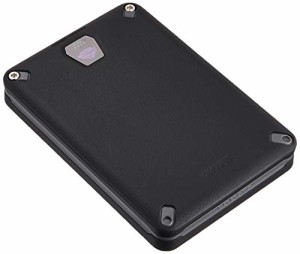 アイ・オー・データ ハードウェア暗号化&パスワードロック対応耐衝撃ポータブルHDD 日(中古品)