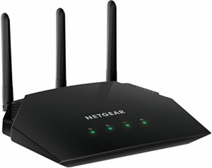 NETGEAR WiFiルーター 無線LAN AC1700 速度 1450+300Mbps R6350(中古品)