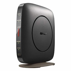 バッファロー WSR-2533DHP3-BK 無線LAN親機 11ac/n/a/g/b 1733+800Mbps ブラック(中古品)