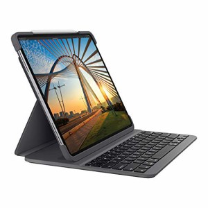 ロジクール iPad Pro 12.9 インチ 第3世代 第4世代 対応 Bluetooth キーボード 英語配(中古品)