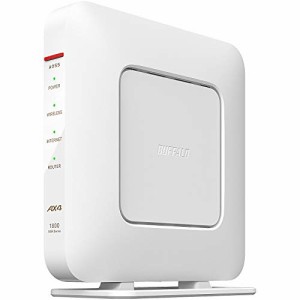 バッファローWiFi ルーター無線LAN 最新規格 Wi-Fi6 11ax / 11ac AX1800 574+1200Mbps(中古品)