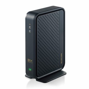 エレコム 無線LANルーター Wi-Fi6対応 4804+574Mbps 11ax IPv6(IPoE)対応 DXアンテナ (中古品)