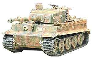 タミヤ 1/35 ミリタリーミニチュアシリーズ タイガーI 後期型(中古品)