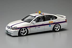 青島文化教材社 1/24 タクシー No.04 JZS161 アリスト 個人タクシー(中古品)