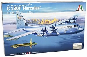 タミヤ イタレリ 1255 1/72 ロッキード C-130J ハーキュリーズ (写真資料集付) プラモ(中古品)