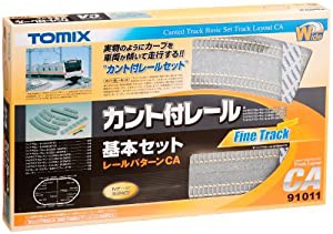 TOMIX Nゲージ カント付レール 基本セットCA 91011 鉄道模型用品(中古品)