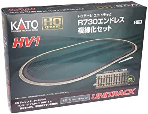 KATO HOゲージ HV-1 R730 エンドレス複線化セット 3-111 鉄道模型 レールセット(中古品)