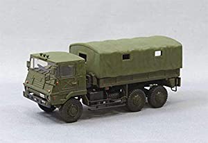 青島文化教材社 1/72 ミリタリーモデルシリーズ No.2 陸上自衛隊 73式大型トラック 3トン半 プラモデル(中古品)