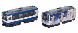 Bトレインショーティー のと鉄道「花咲くいろは」ラッピング車 (NT201) (気動車2両入 (中古品)