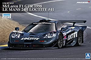 青島文化教材社 1/24 スーパーカーシリーズ No.15 マクラーレン F1 GTR 1998 ルマン24時間 ロックタイト プラモデル(中古品)