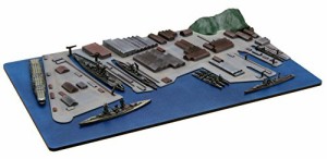 フジミ模型 1/3000 集める軍港シリーズ No.1 横須賀軍港 プラモデル 軍港1(中古品)