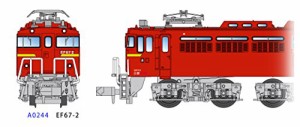 マイクロエース Nゲージ EF67-2 A0244 鉄道模型 電気機関車(中古品)