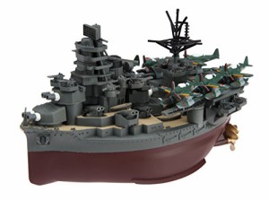 フジミ模型 ちび丸艦隊シリーズ No.13 伊勢 航空戦艦 全長約11cm ノンスケール 色分け(中古品)