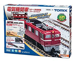 TOMIX 電気機関車 Nゲージ鉄道模型ファーストセット 90096 鉄道模型 入門セット(中古品)