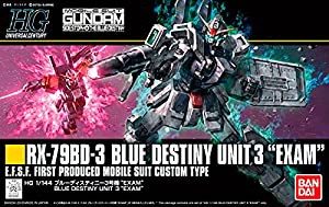 HGUC 機動戦士ガンダム外伝戦慄のブルー ブルーディスティニー ブルーディスティニー3号機“EXAM%ﾀﾞﾌﾞﾙｸｫｰﾃ% 1/144スケール 色