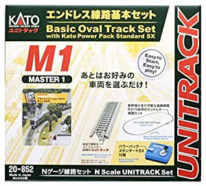 KATO Nゲージ エンドレス線路 基本セット マスター1 20-852 鉄道模型 レールセット(中古品)