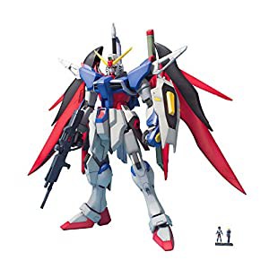 MG 機動戦士ガンダムSEED DESTINY デスティニーガンダム 1/100スケール 色分け済みプラモデル(中古品)