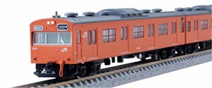 TOMIX Nゲージ JR 103系通勤電車 JR西日本仕様・黒サッシ・オレンジ 基本セット 98455(中古品)