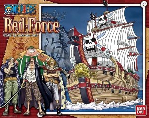 本格帆船プラモシリーズ ONE PIECE レッド・フォース号 プラモデル(中古品)