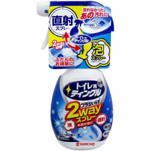 金鳥 トイレ用ティンクル 直射・泡 2Wayスプレー 本体 フローラルの香り 300mL[倉庫区分OC]