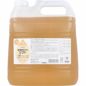 パックス 洗濯用石けんソフト 無香料 詰替用 4000mL[倉庫区分OC]