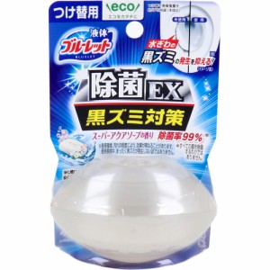 液体ブルーレット おくだけ除菌EX スーパーアクアソープの香り つけ替用 70mL[倉庫区分OC]