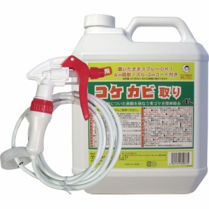 屋外用 コケカビ取り 4Lタイプ 噴射ノズル付き[倉庫区分OC]