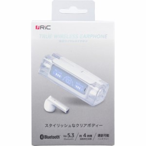 RiC 完全ワイヤレスイヤホン ホワイト BT0031WH[倉庫区分OC]