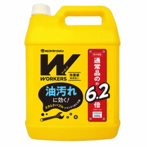 ワーカーズ 作業着専用洗い 衣料用液体洗剤 業務用 4500g[倉庫区分OC]