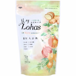 薬用入浴剤  生薬の湯 マイロハス ティーバッグ式 25g×7包入[倉庫区分OC]