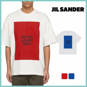 送料無料 JILSANDER ジルサンダー Tシャツ 半袖 おしゃれ クルーネックトップス メンズ レディース ファッション 春夏