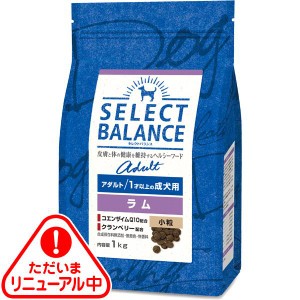 セレクトバランス アダルト ラム 小粒 1才以上の成犬用 1kg