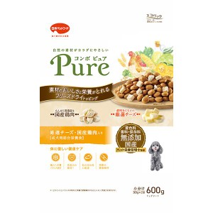 コンボ ピュア ドッグ 厳選チーズ・国産鶏肉入り 600g（300g×2袋）