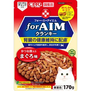 チャオ for AIM クランキー かつお節入り まぐろ味 170g